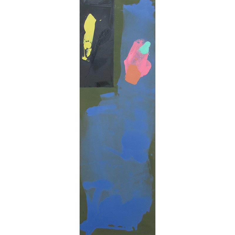 Sorrel - 68x25 - mixed media on canvas