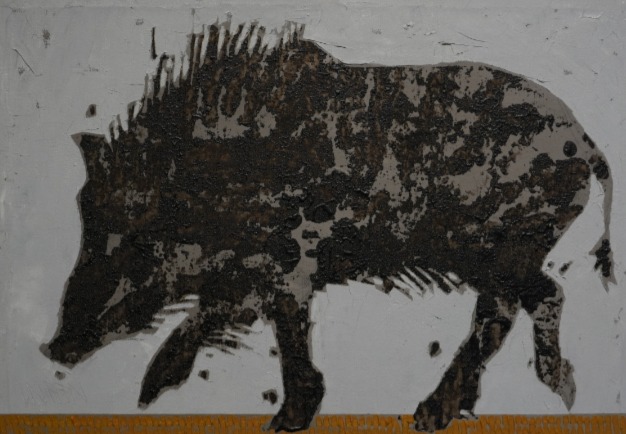 Image of Contemporary art piece titled Gladstone St. Boar by Christopher Griffin  