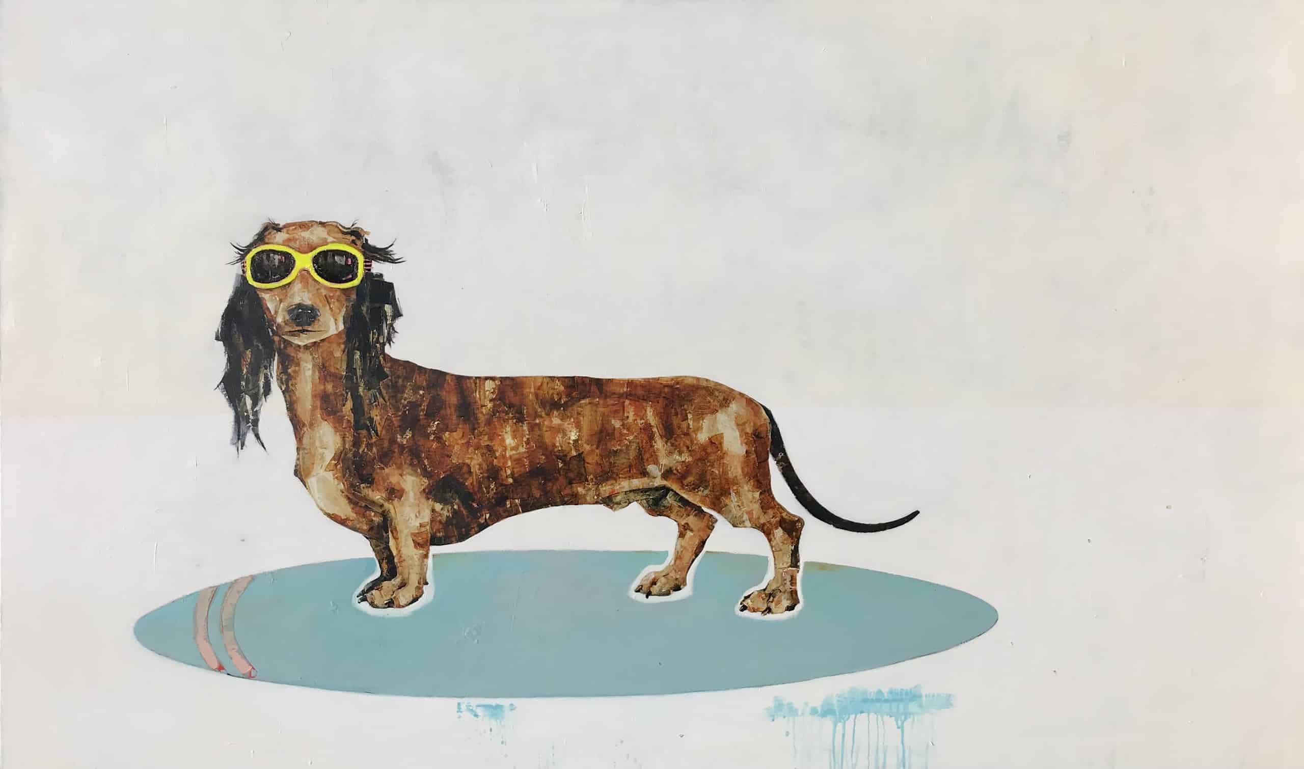 Image of Contemporary art piece titled Dachshund by Constance Bachmann  