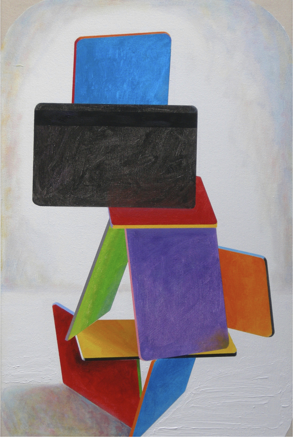 Image of Contemporary art piece titled House of Credit Cards #12 by Shawn Shepherd  