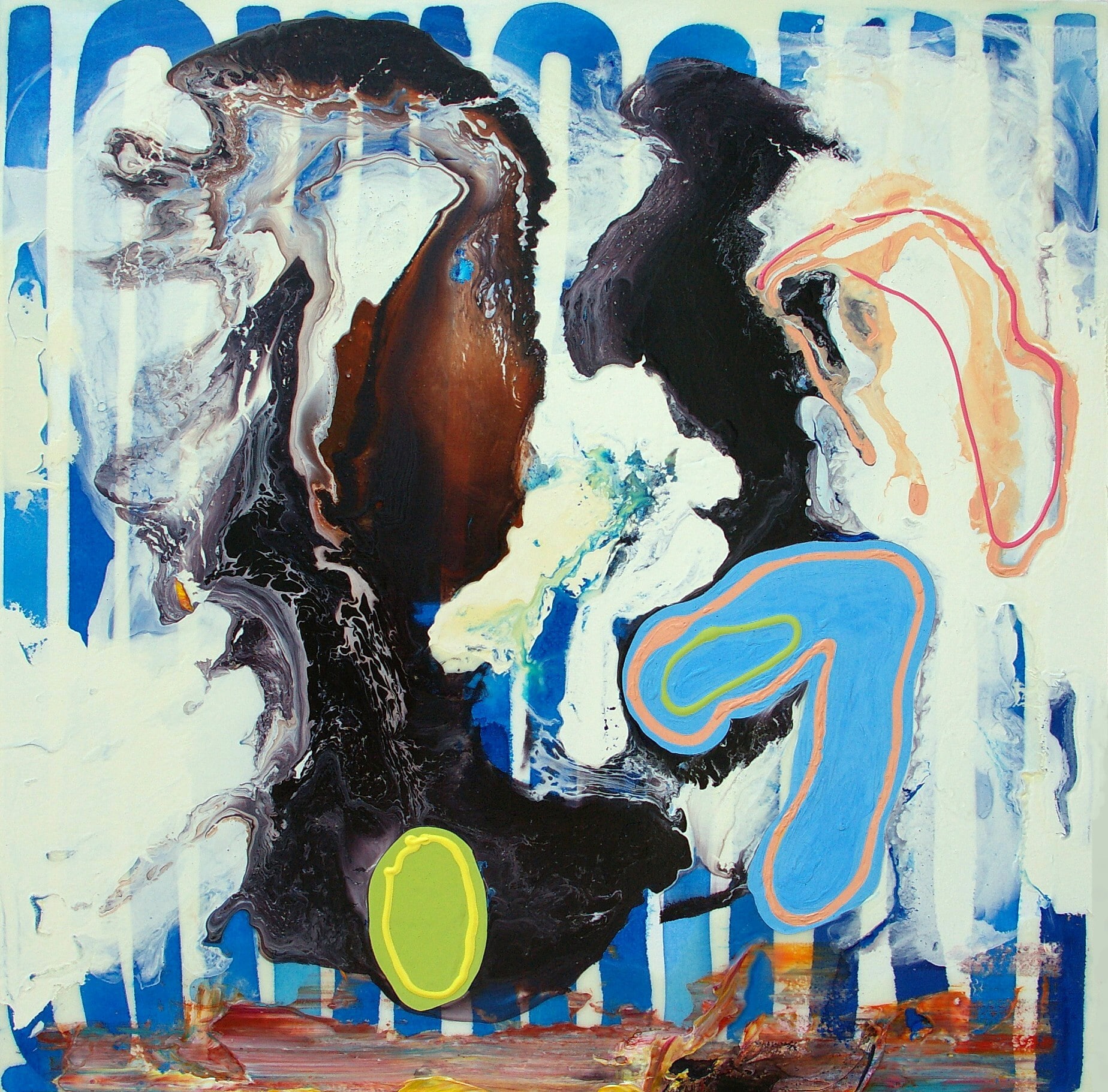 Image of Contemporary art piece titled Blue Ribbon by Shawn Serfas  