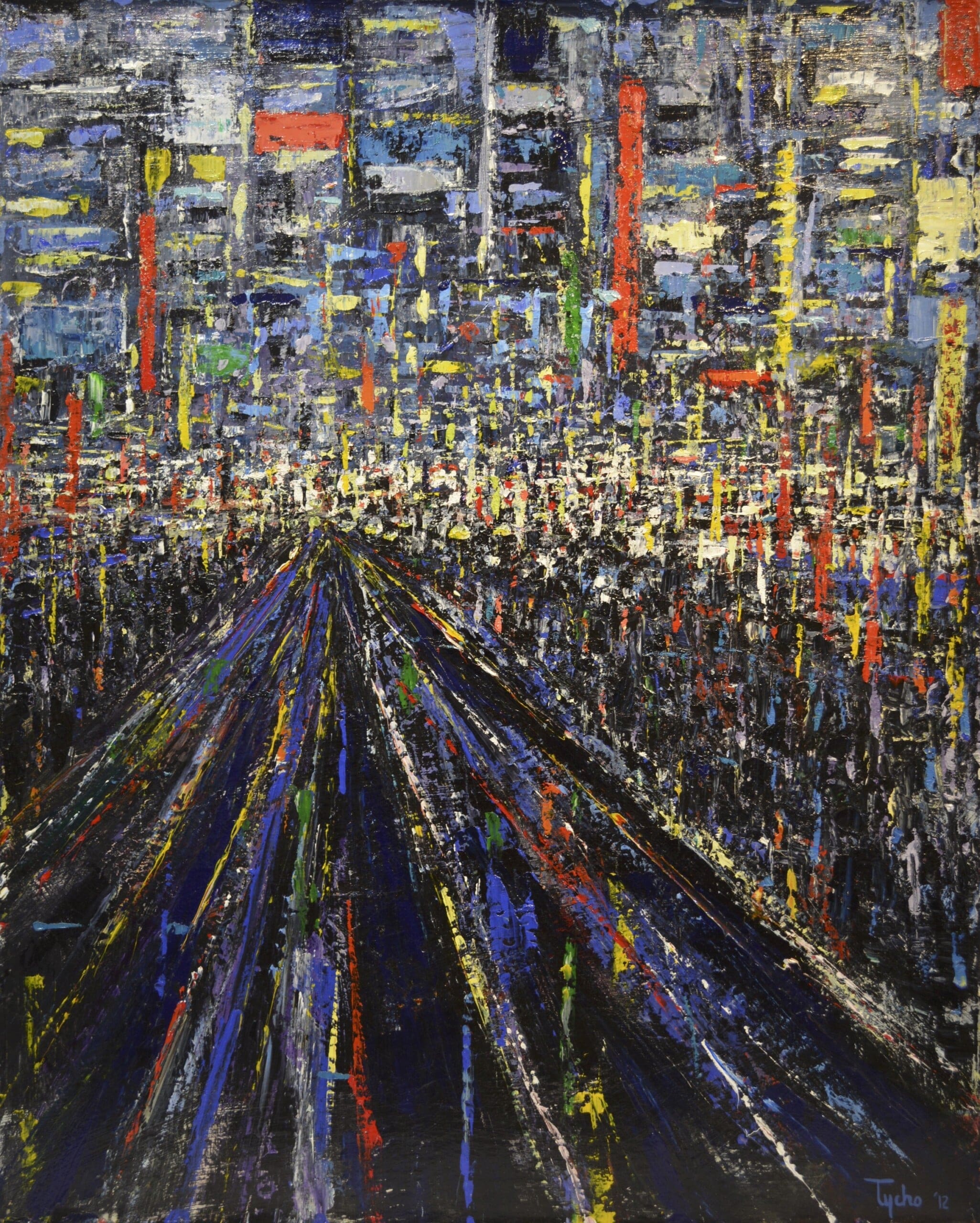 Image of Contemporary art piece titled Tokyo Rhythms #4 by David Tycho  