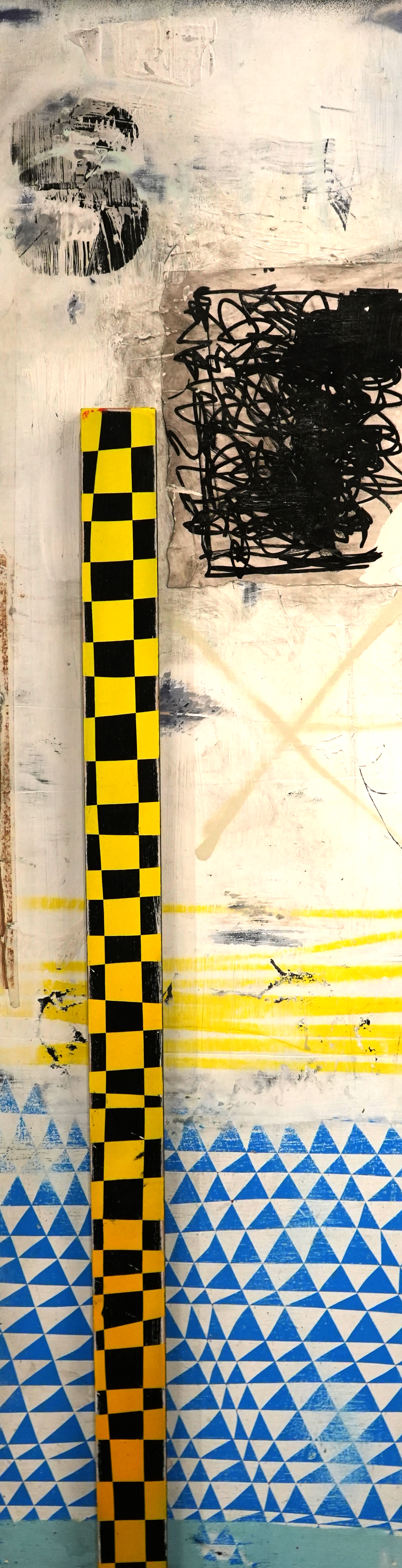 Image of Contemporary art piece titled CHECKERED TIDE by Todd Maccormac  