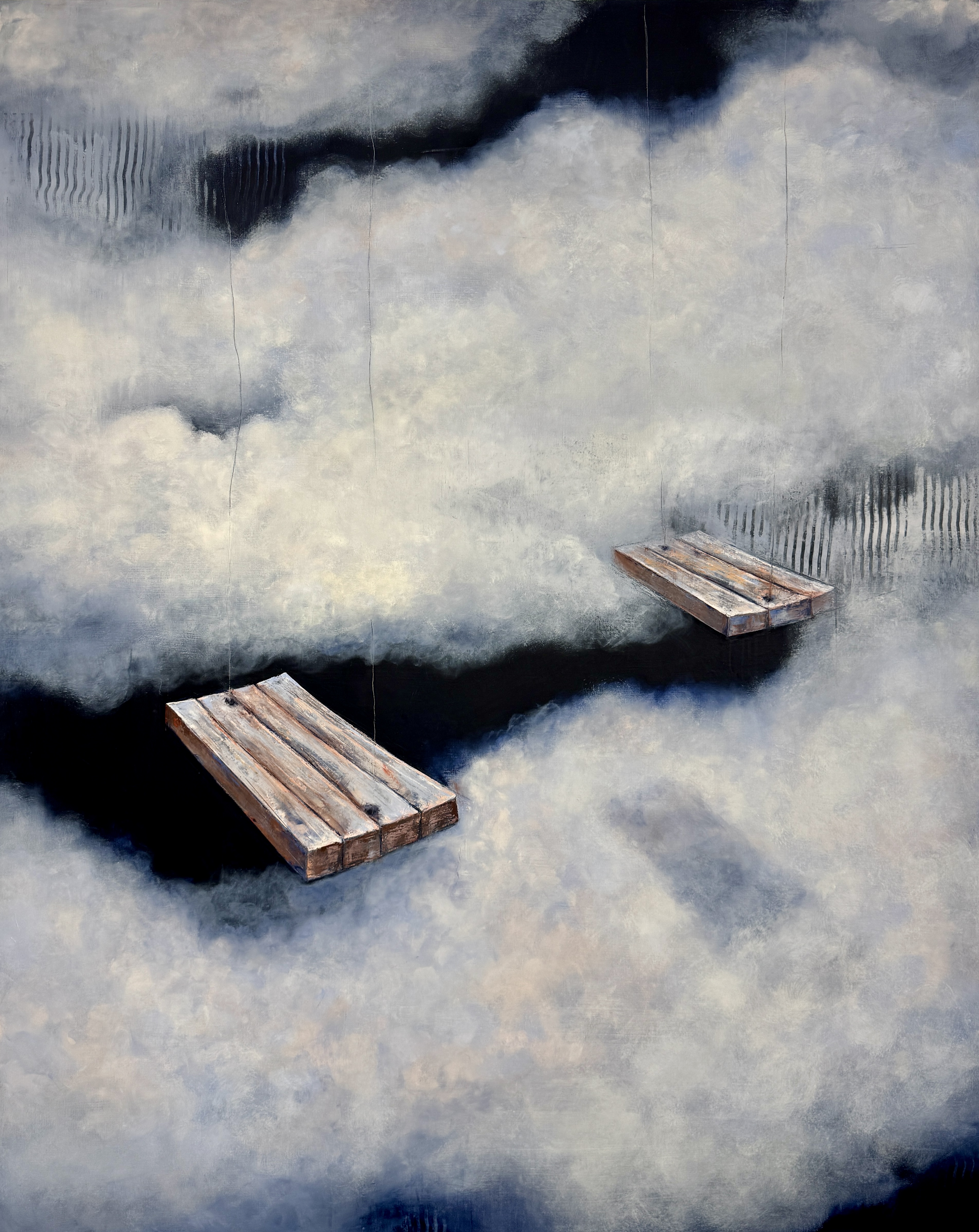 Image of Contemporary art piece titled She Fades Into You by Deborah Bakos  