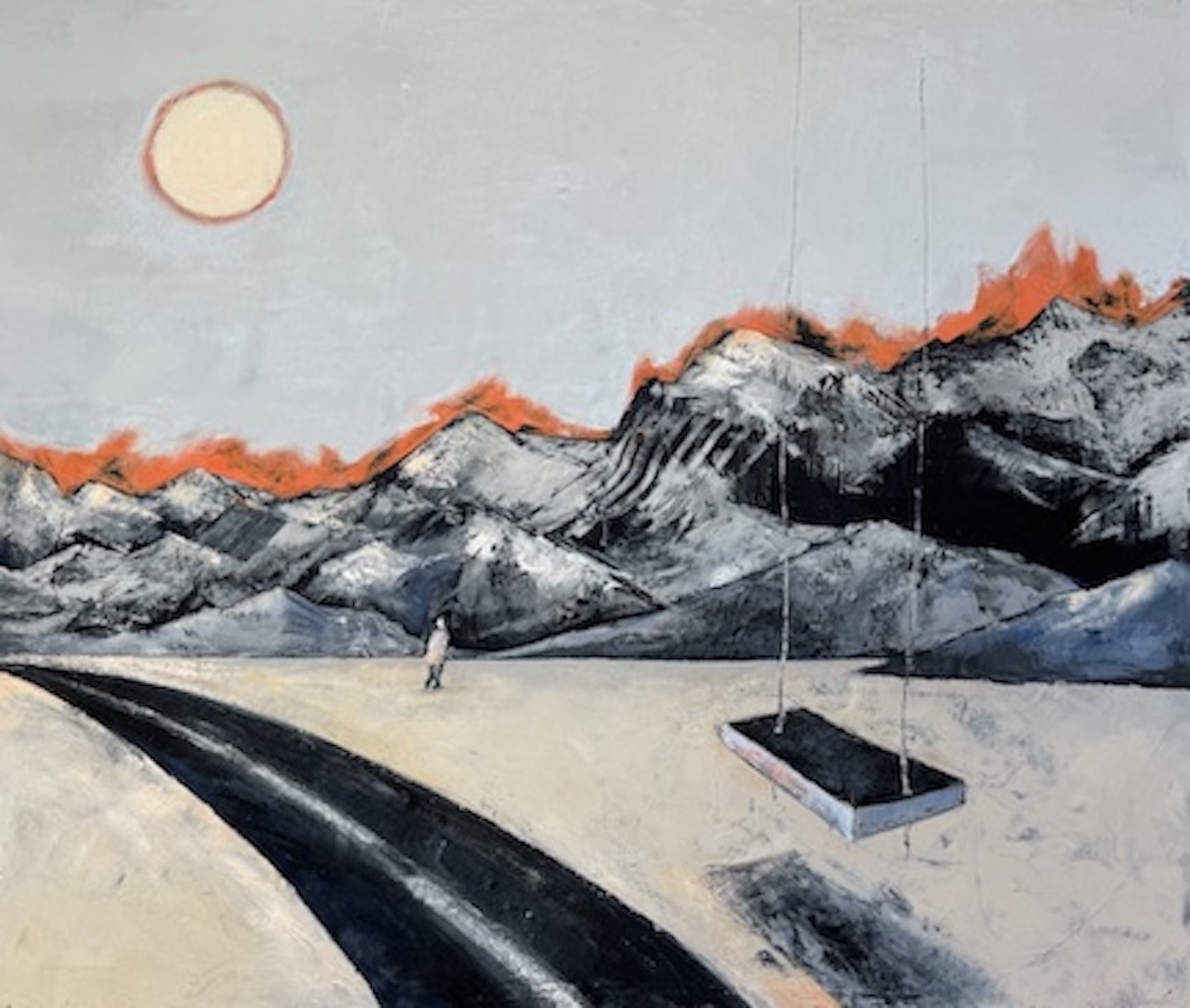 Image of Contemporary art piece titled Fire Ridge by Deborah Bakos  