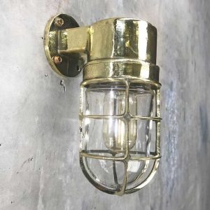 Vintage Brass Ships Light by Daeyang