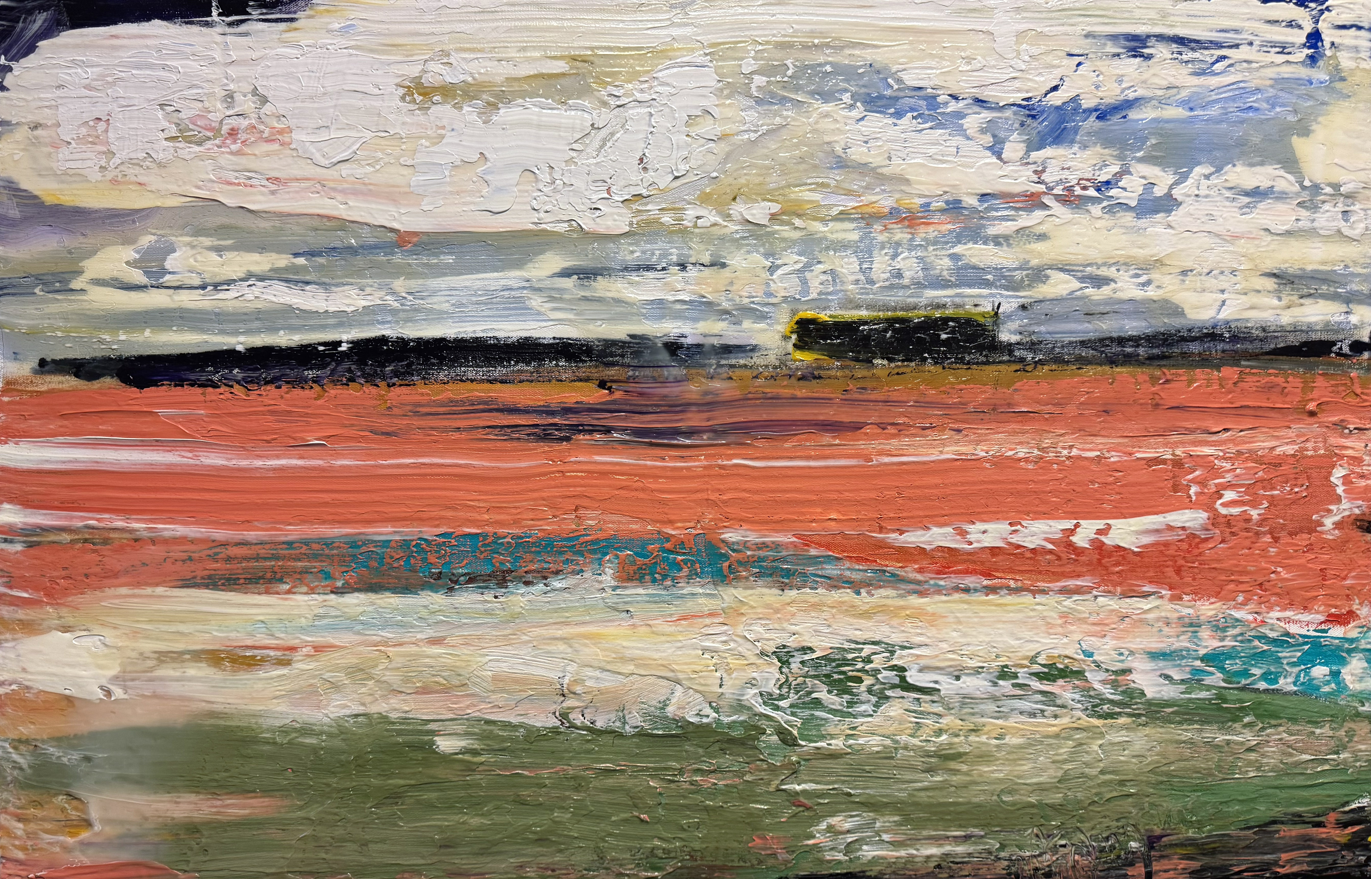 Image of Contemporary art piece titled Distant Buidling by Matt Petley-Jones  