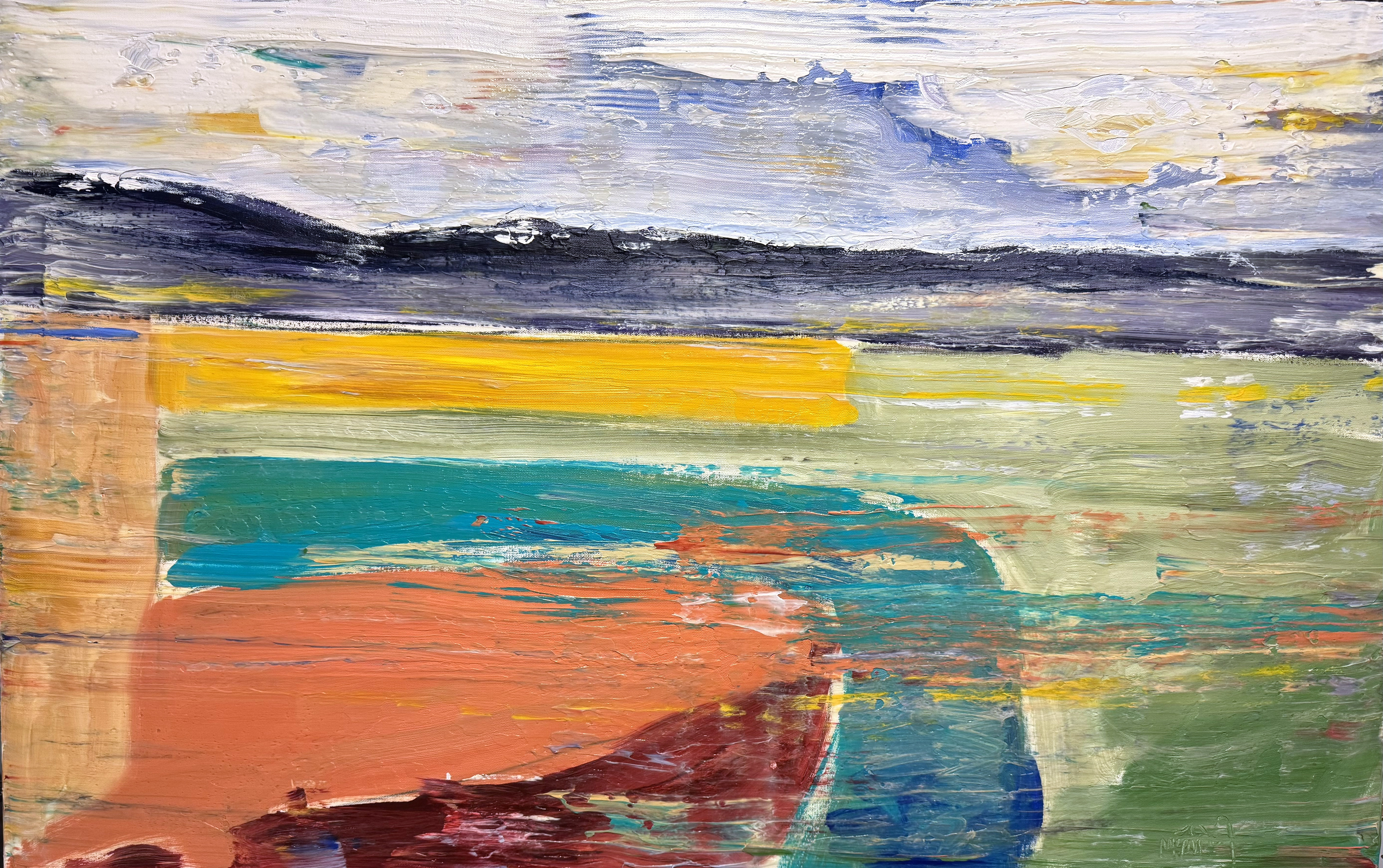 Image of Contemporary art piece titled Mosaic Field by Matt Petley-Jones  