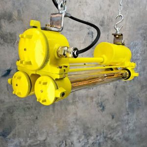 Yellow Flameproof Vintage Striplight by Daeyang
