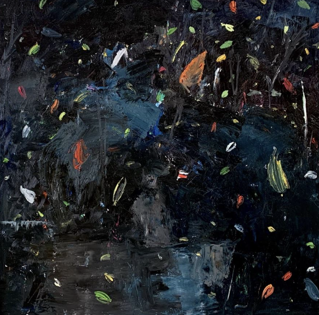 Image of Contemporary art piece titled Backwater by Michael Adamson  