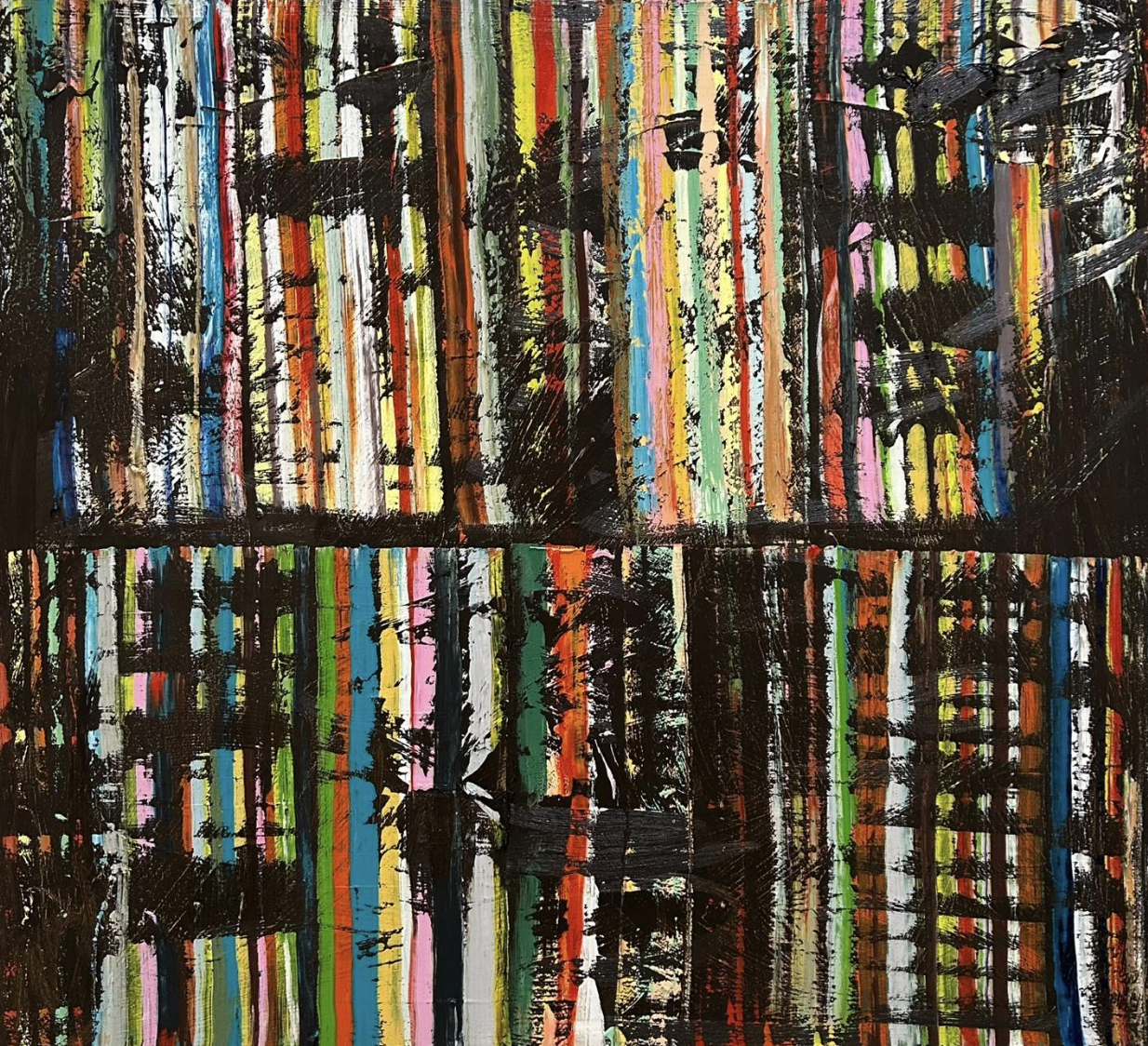 Image of Contemporary art piece titled First Day by Michael Adamson  