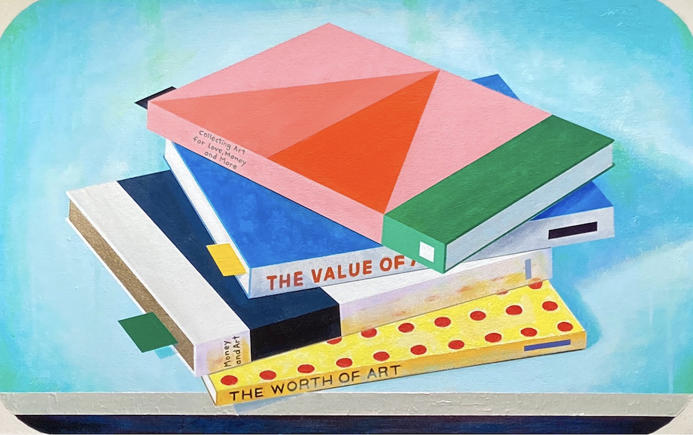 Image of Contemporary art piece titled Art Books 2 by Shawn Shepherd  
